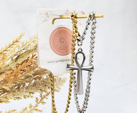 May Cross My Path Necklace