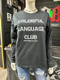 Colorful Language Club Long Sleeve - Small-3XL