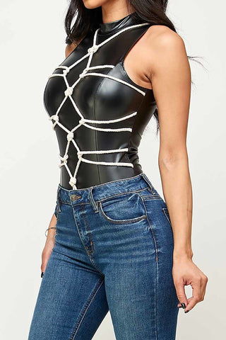 Tying The Knot Bodysuit - Small Left