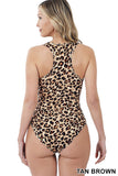 RockerBelles Leopard Print Bodysuit